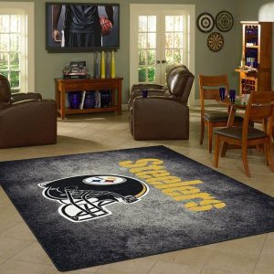 amazon pittsburgh steelers living room area no4687 rug 1603001354607 1603001354607