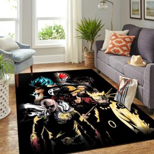 anime heroes carpet area rug 0