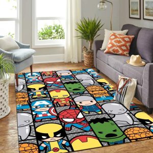 avengers chibi cute pattern carpet rug 36ba 0