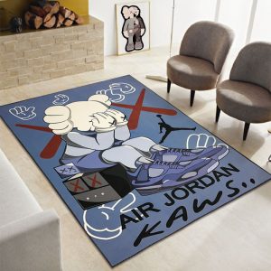 kaws offwhite supreme air jordan living room rug 1627464629132 1627464629132