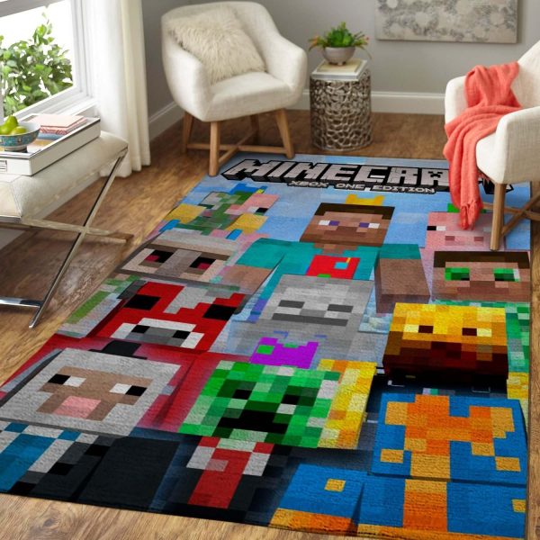 minecraft area rug 0