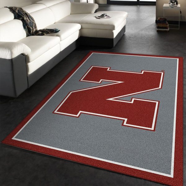 nebraska cornhuskers rug custom size and printing 0