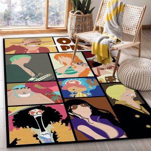 one piece anime rug custom size and printing 0