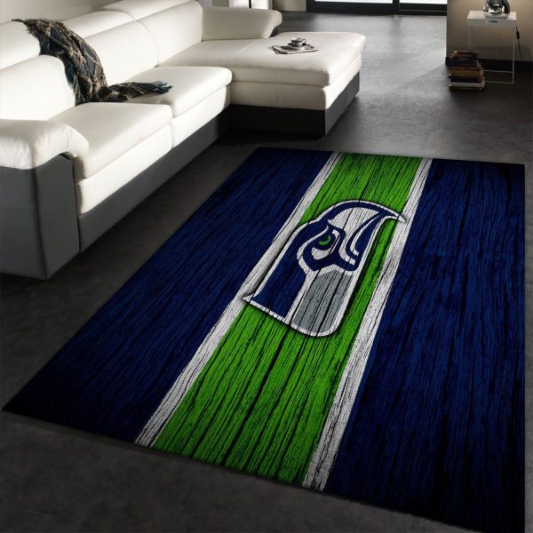 seattle seahawks nfl rug custom size and printing 0