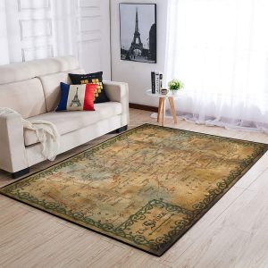 the hobbit the shire map area rug 0