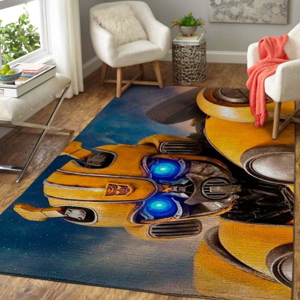 transformer movie bumblebee area rug 0