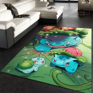 venusaur pokemon rug custom size and printing 0