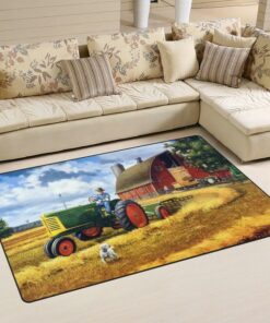 Johndeere Rug John Deere Farm Tractor