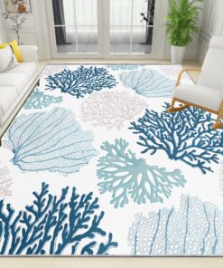 Coastal Breeze Coral Rug