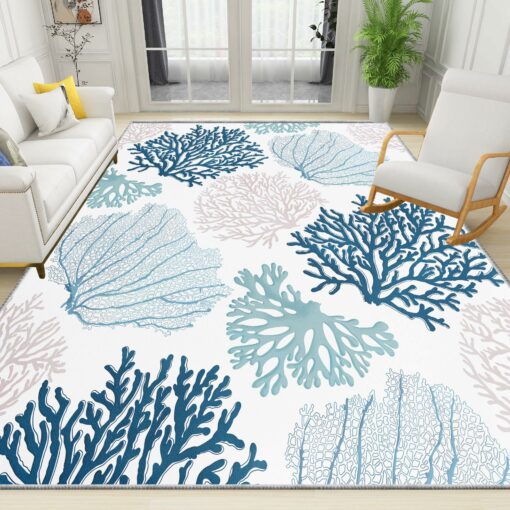 Coastal Breeze Coral Rug