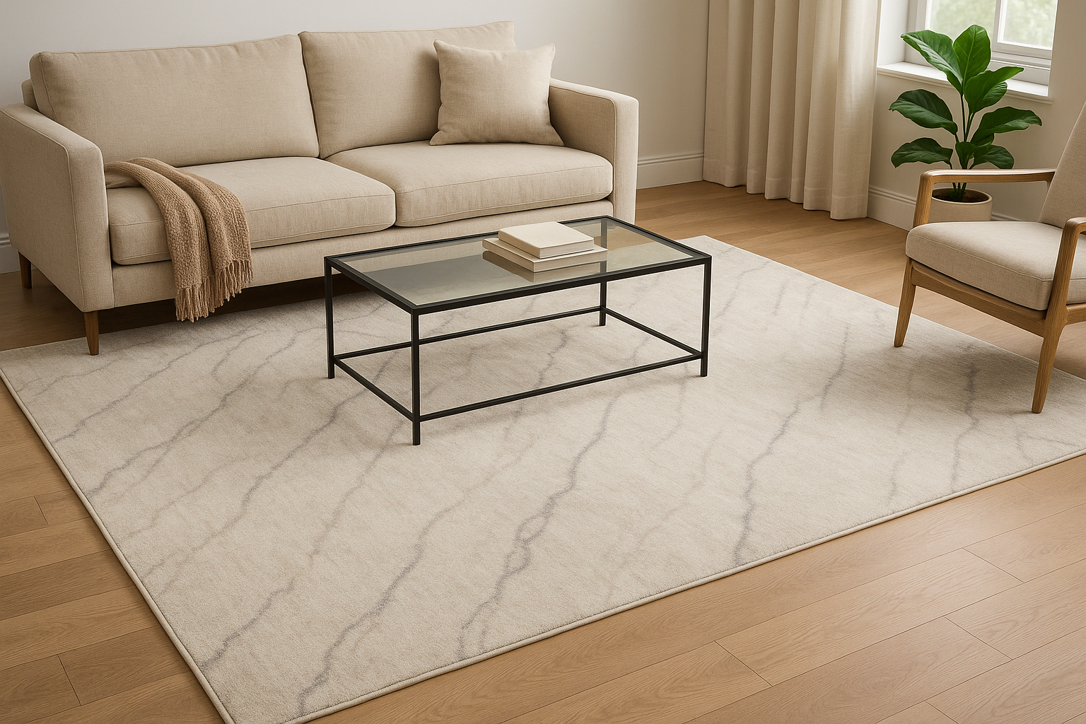 Marble Vein Serenity Rug