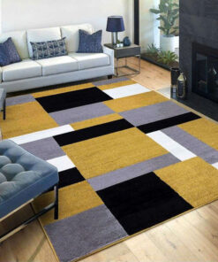 Modern Color Block Rug
