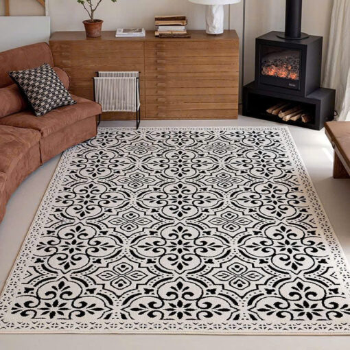 Modern Moroccan Tile Area Rug