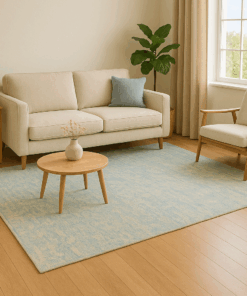 Ocean Sand Blue Carpet