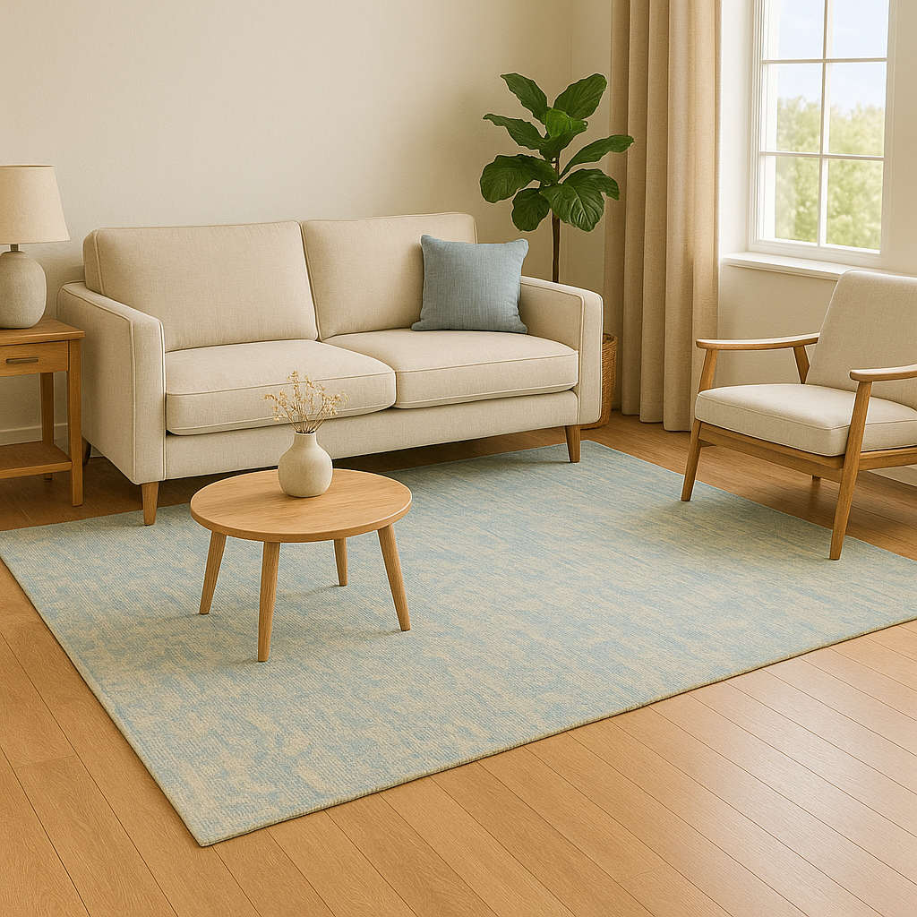 Ocean Sand Blue Carpet