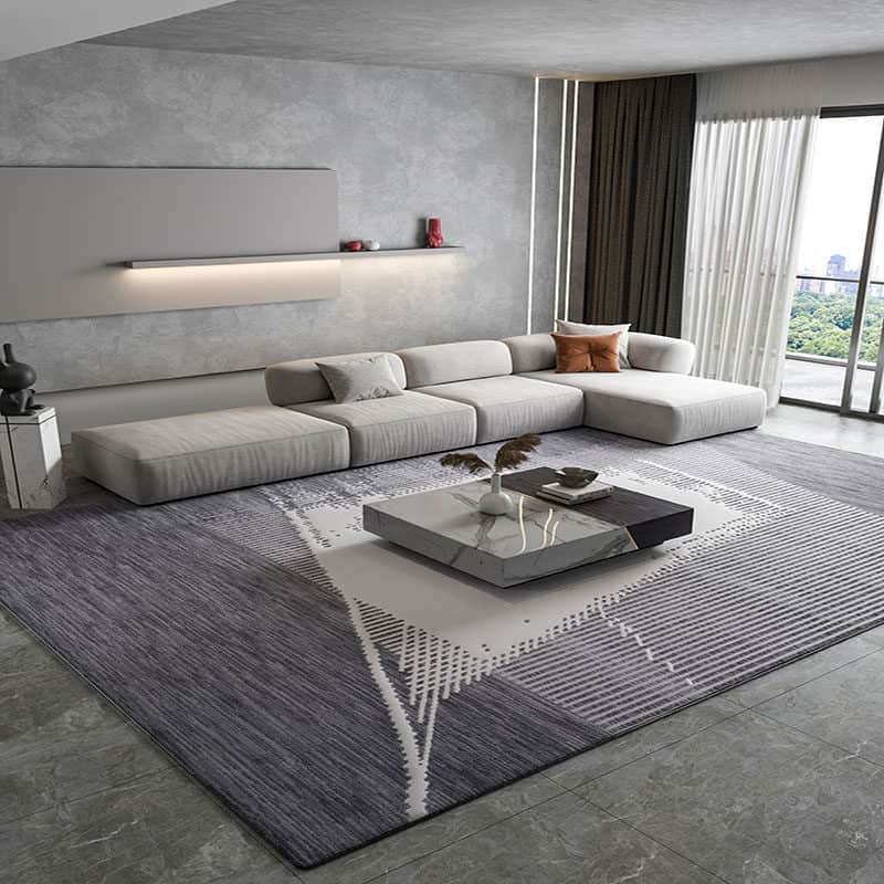 Urban Geometry Modern Rug