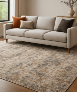 Casamia carpet virtual yellow sand color