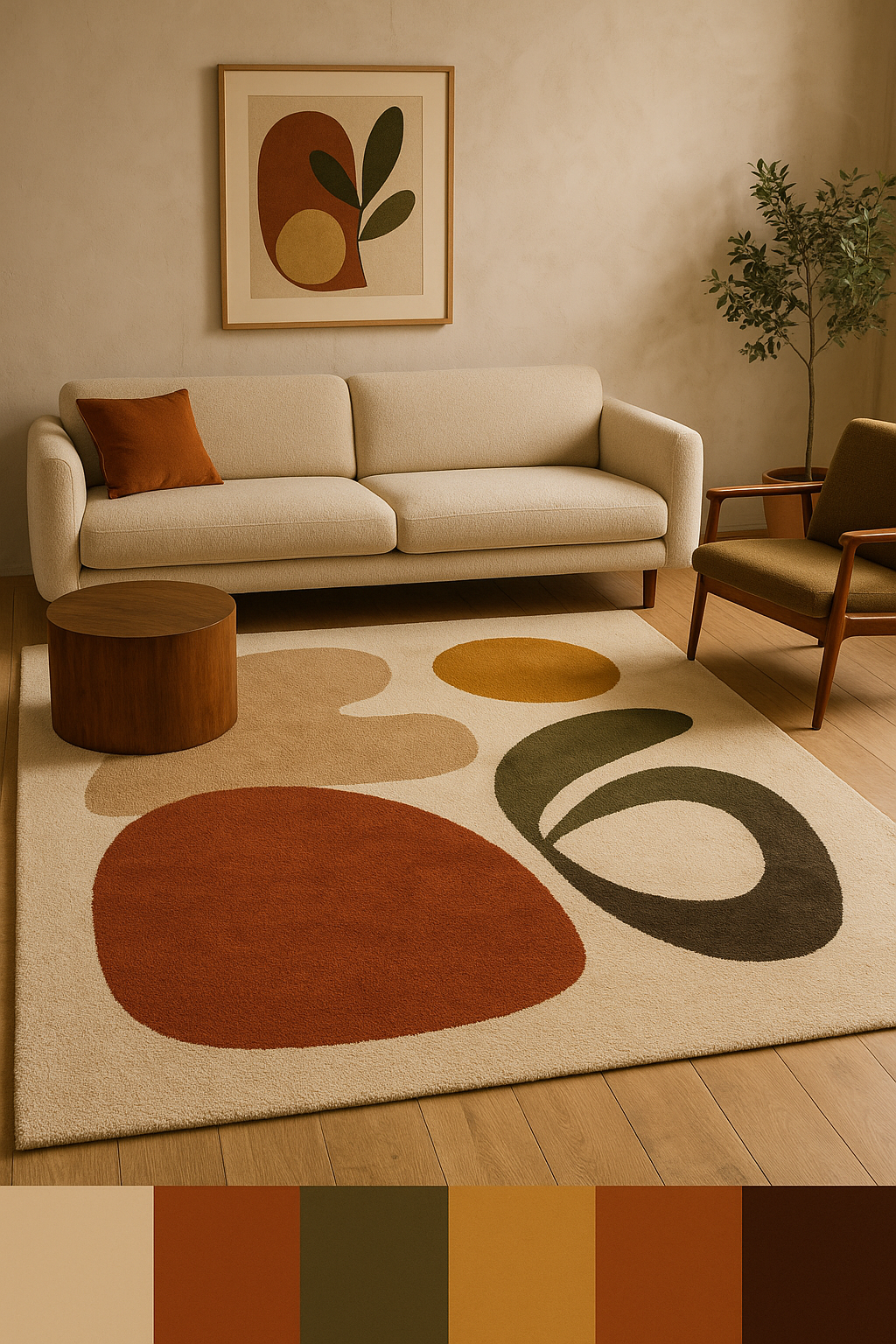 Earth Bloom Warm colors from nature