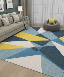 Modern Geometric Rug
