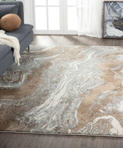 Modern Smoky Quartz Carpet Flow