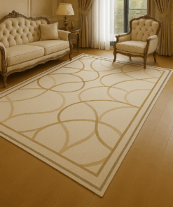Royal Arc Elegance Classic Gold Beige Rug