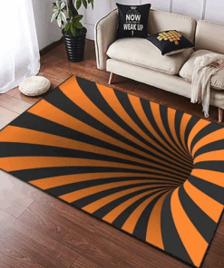 Vortex Illusion 3D Rug
