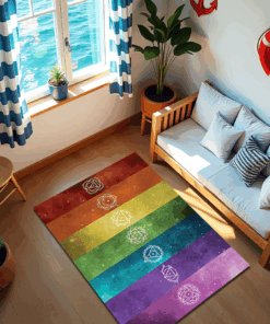 Zen Spectrum Chakra Rug