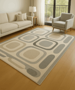 dynamic soft geometric rug