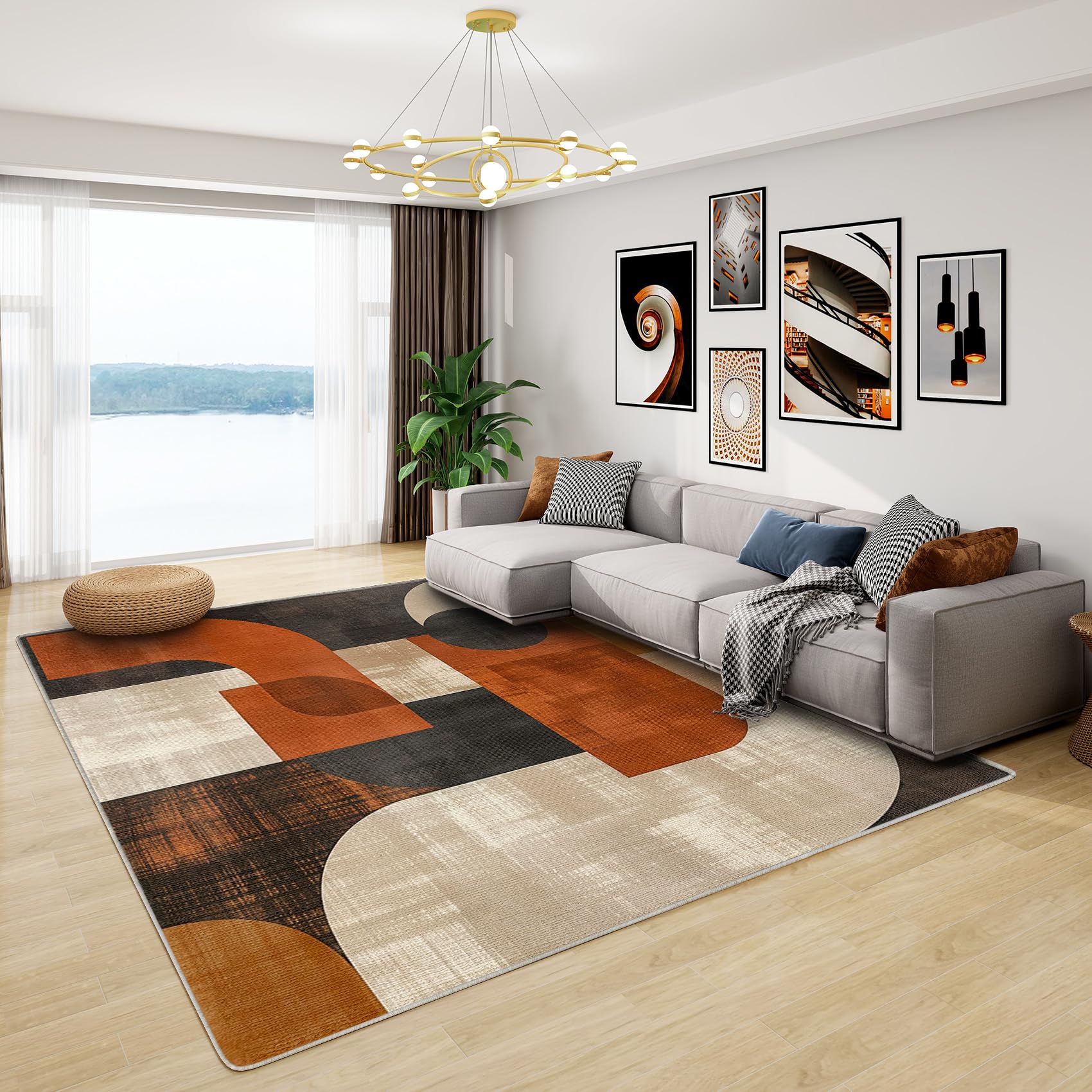 Abstract Terra Luxe Carpet