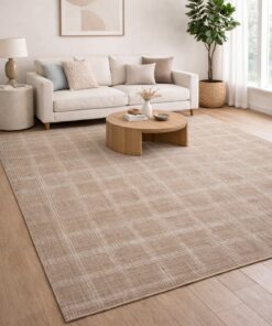 Beige and natural brown carpets