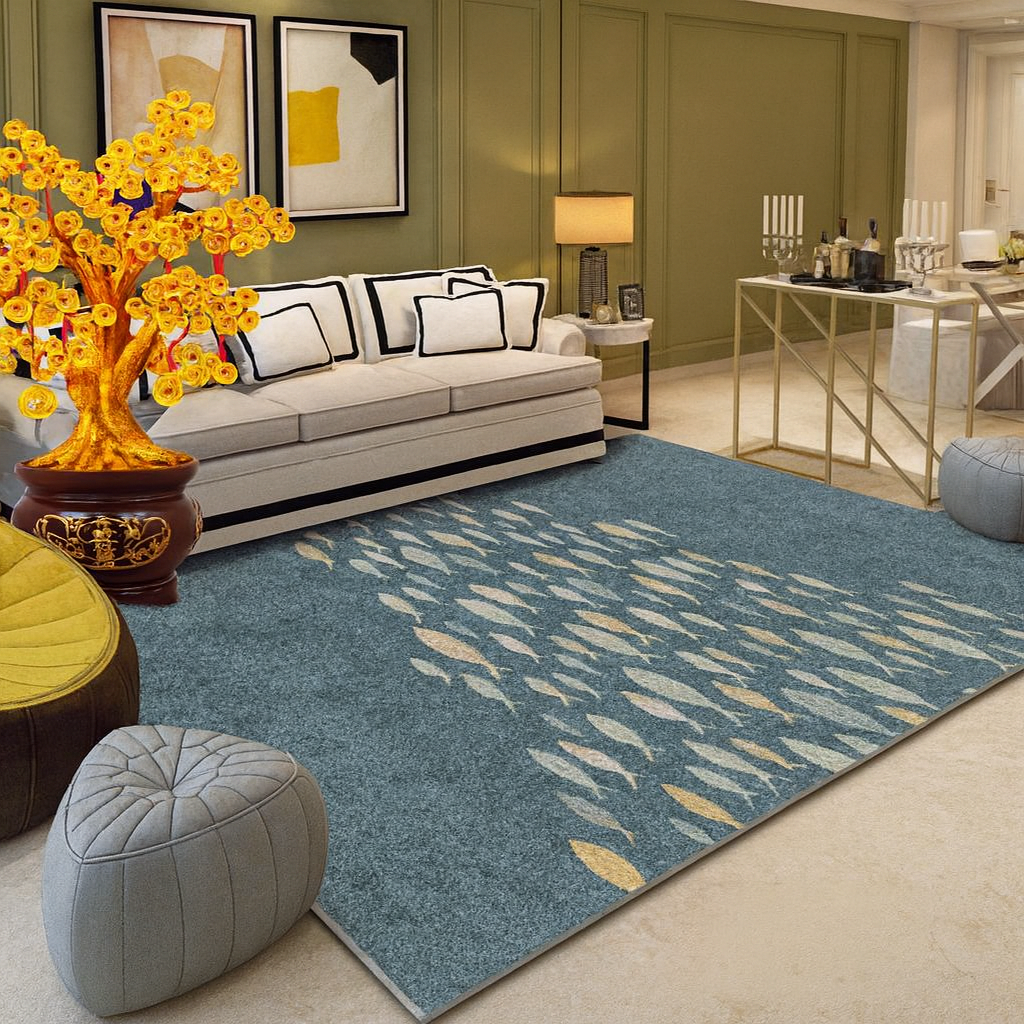 Ocean Breeze Soft Wave Rug