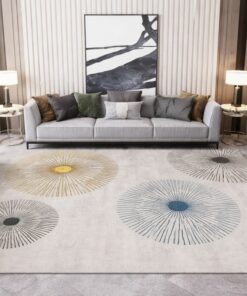 Radiant Orbit Modern Rug
