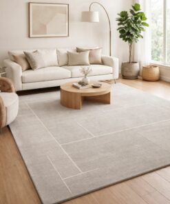 Seren Grey Modern Natural Fiber Rug
