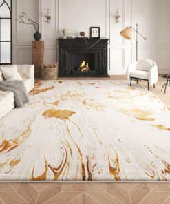 metallic natural woven carpet