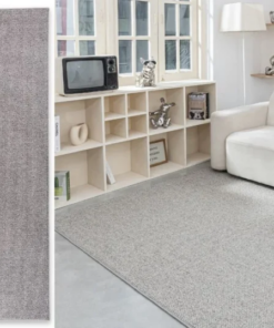 plain light gray carpet