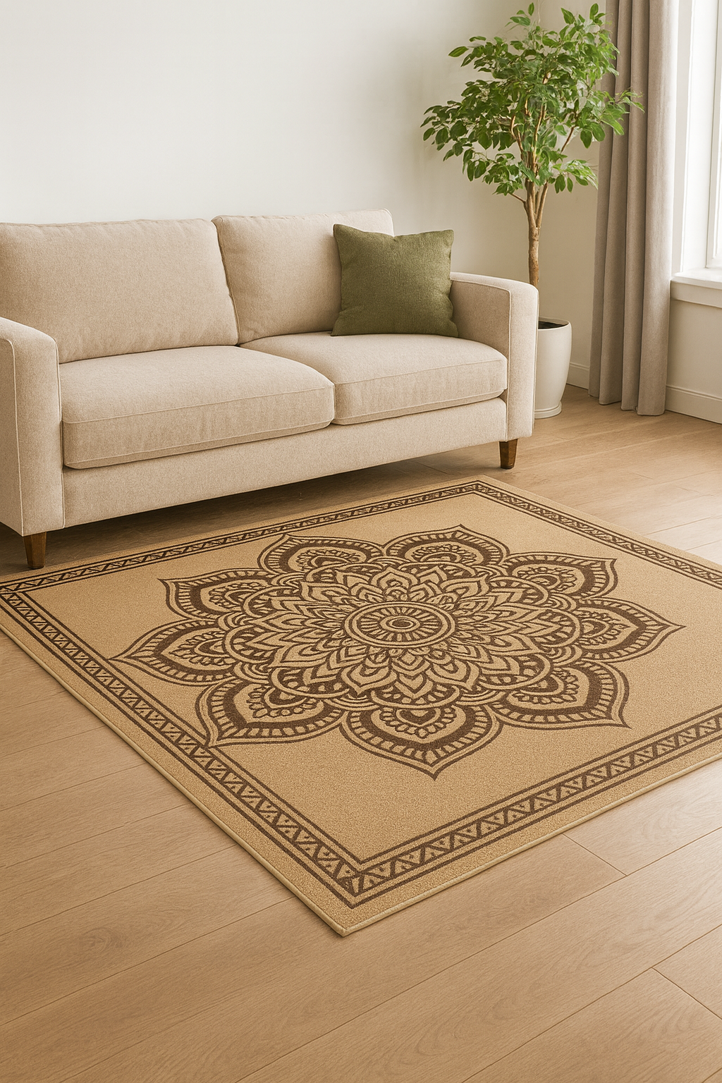 traditional patterned carpet