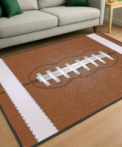 Classic brown soccer carpet