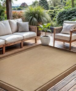 Natural Border Garden Mat