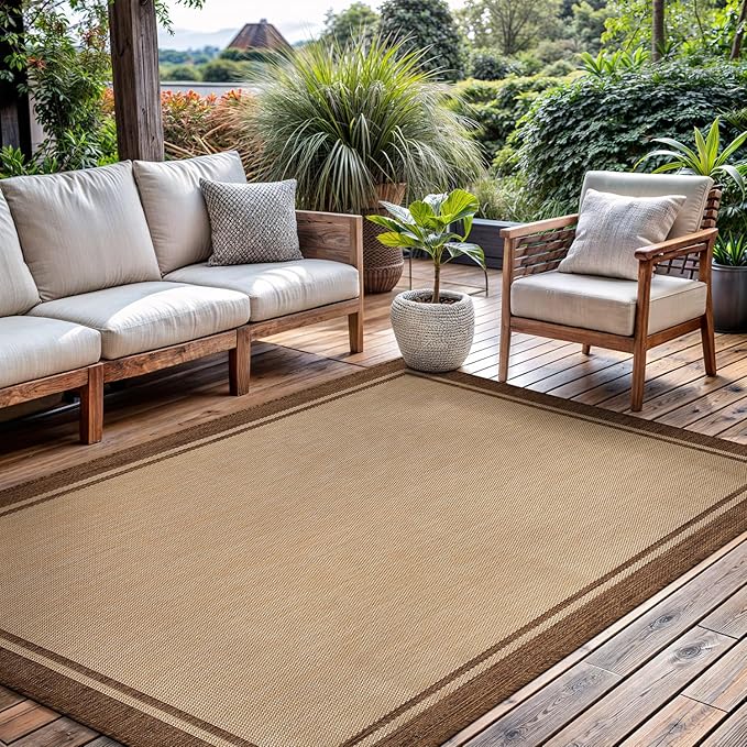 Natural Border Garden Mat